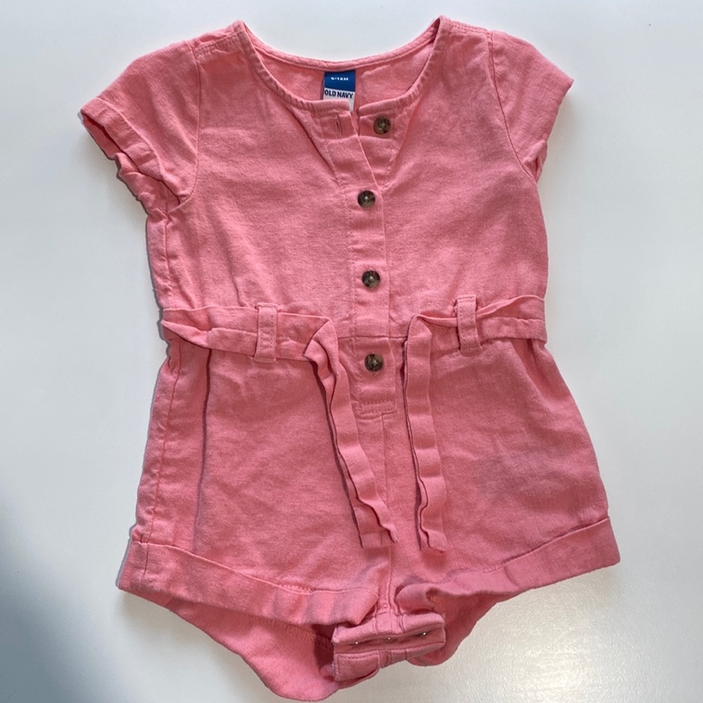 Old Navy Canva Romper